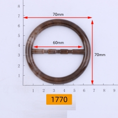 1770# Waist buckle,Mixed color,Plastic,acrylic