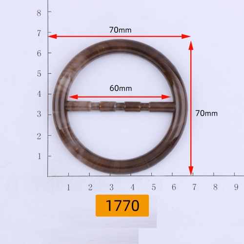 1770# Waist buckle,Mixed color,Plastic,acrylic