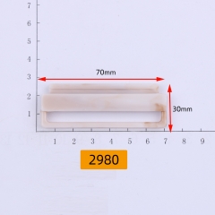 2980# Hook,Two piece set,Plastic,acrylic