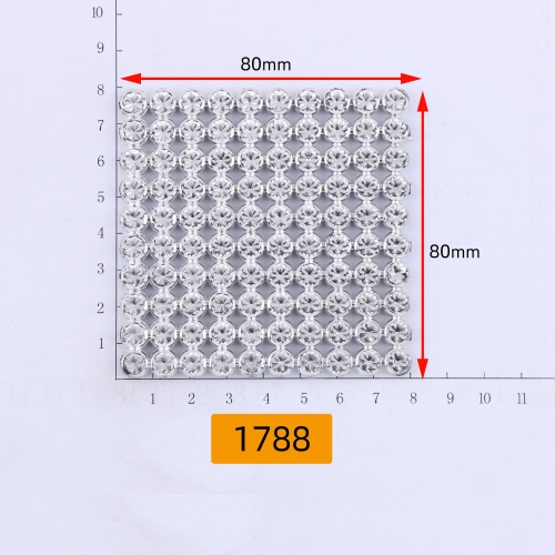 1788# Customized,Decorate diamonds,Plastic,acrylic