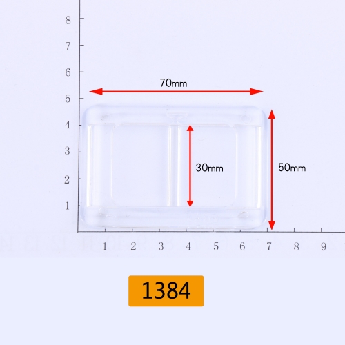 1384# Transparent,Waist buckle,Plastic,acrylic