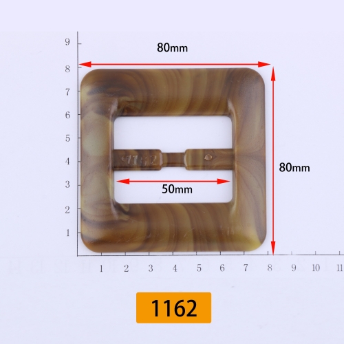 1162# Waist buckle,Mixed color,Plastic,acrylic