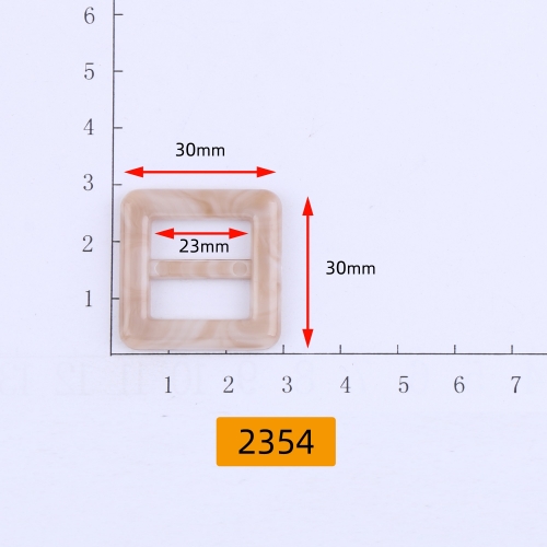 2354# Waist buckle,Mixed color,Plastic,acrylic