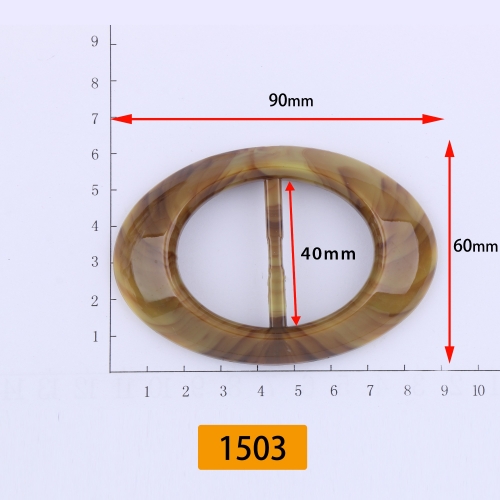 1503# Waist buckle,Mixed color,Plastic,acrylic