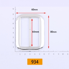 934# Waist buckle,Plastic,acrylic