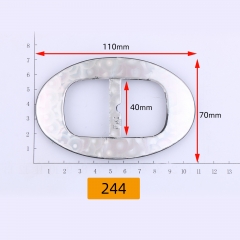 244# Waist buckle,Special pattern,Plastic,acrylic