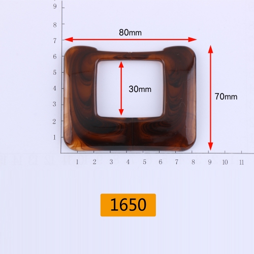 1650# Waist buckle,Mixed color,Plastic,acrylic