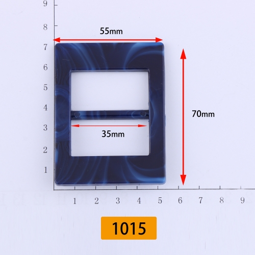 1015# Waist buckle,Mixed color,Plastic,acrylic