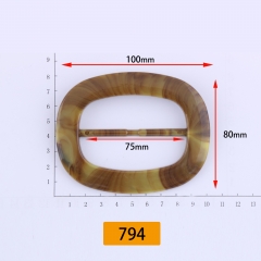 794# Waist buckle,Mixed color,Plastic,acrylic