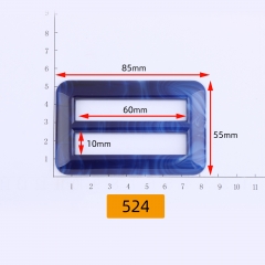 524# Waist buckle,Special pattern,Plastic,acrylic