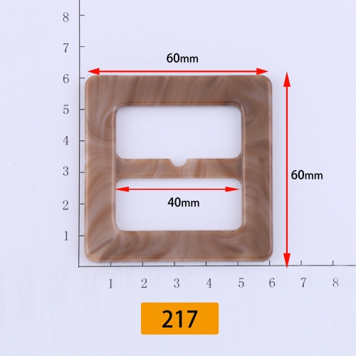 217# Waist buckle,Mixed color,Plastic,acrylic