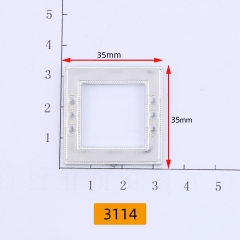 3114# Customized,Decorate diamonds,Plastic,acrylic