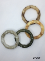2726# Mixed color,Design,Uneven,Plastic,acrylic