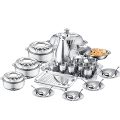 28Pcs Stainless Steel Kitchenware Set