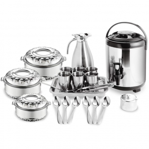 21Pcs Stainless Steel Kitchenware Set