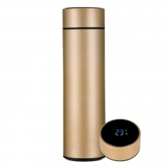 LED Stainless Steel Thermos With Temperature Display