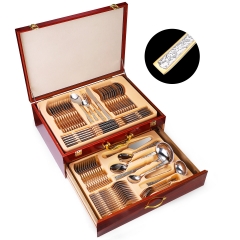 72/84Pcs Stainless Steel Flatware Set