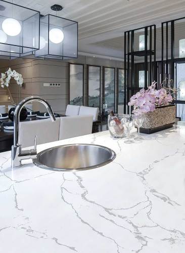 White Quartz Countertop