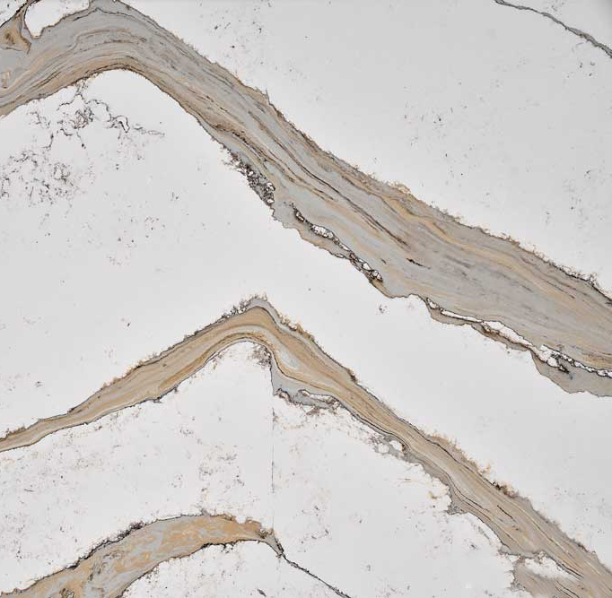 Calacatta White Quartz Slab JS9133