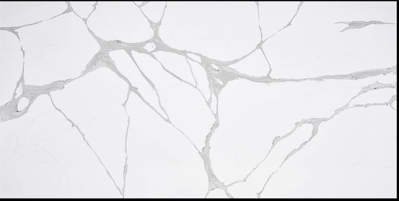 Calacatta White Quartz Slab JS9087