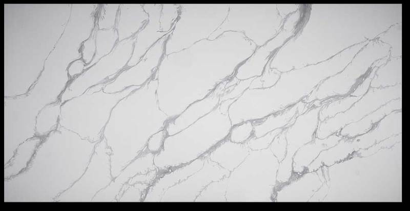 Calacatta White Quartz Slab JS9121