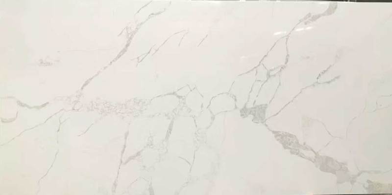 Calacatta White Quartz Slab JS9028