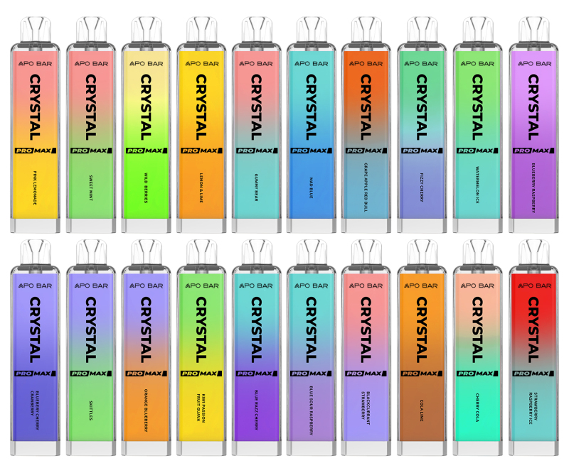 APO BAR CRYSTAL PRO MAX 6000PUFFS 14ml 1600MHA