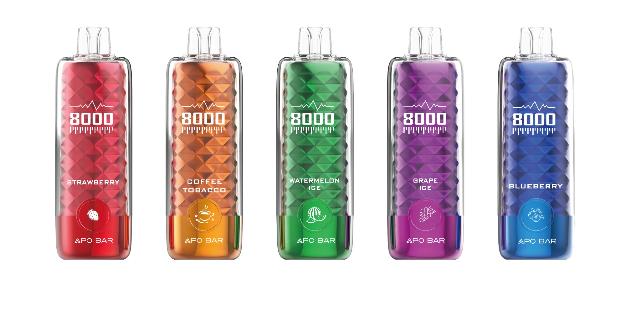 APO BAR 8000 PUFFS CRYSTAL VAPE