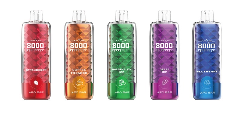 APO BAR 8000 PUFFS CRYSTAL VAPE