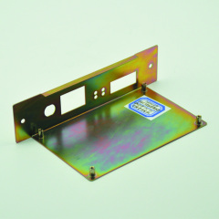 Custom Laser Cutting Fabricated Stamping bending color galvanizing brackets