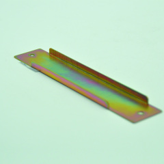 Custom assembled support galvanized bracket