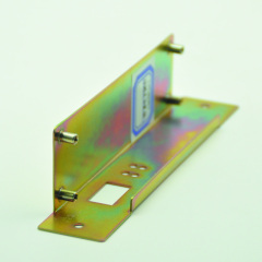 Custom Laser Cutting Fabricated Stamping bending color galvanizing brackets