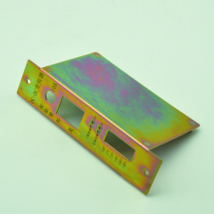 Custom Laser Cutting Fabricated Stamping bending color galvanizing brackets