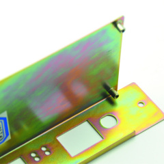 Custom Laser Cutting Fabricated Stamping bending color galvanizing brackets