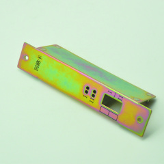 Custom Laser Cutting Fabricated Stamping bending color galvanizing brackets