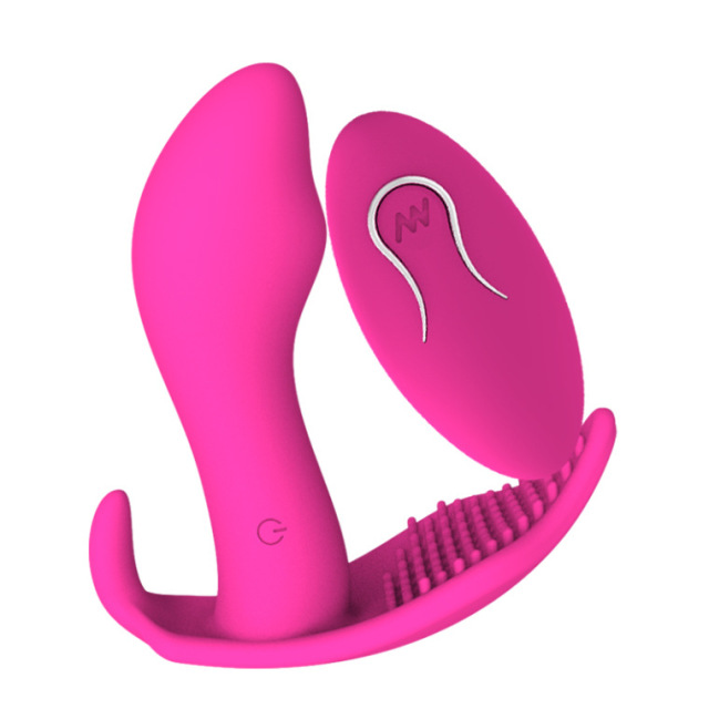 Remote control wearable vibrator penis vibrator sex jumping egg G-spot masturbation device