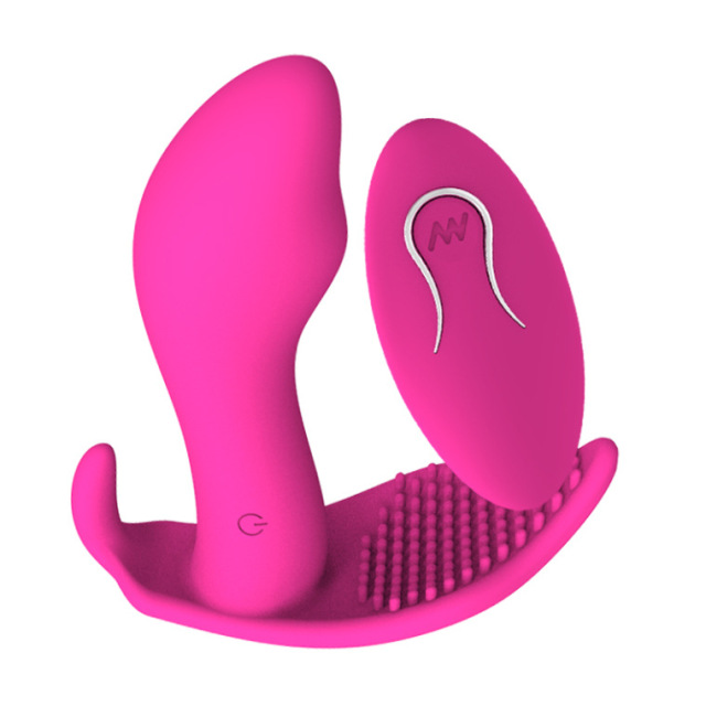 Remote control wearable vibrator penis vibrator sex jumping egg G-spot masturbation device