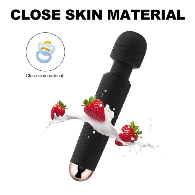 25 frequency single head dragon scale vibrator usb rechargeable silicone vibrator female av massage stick