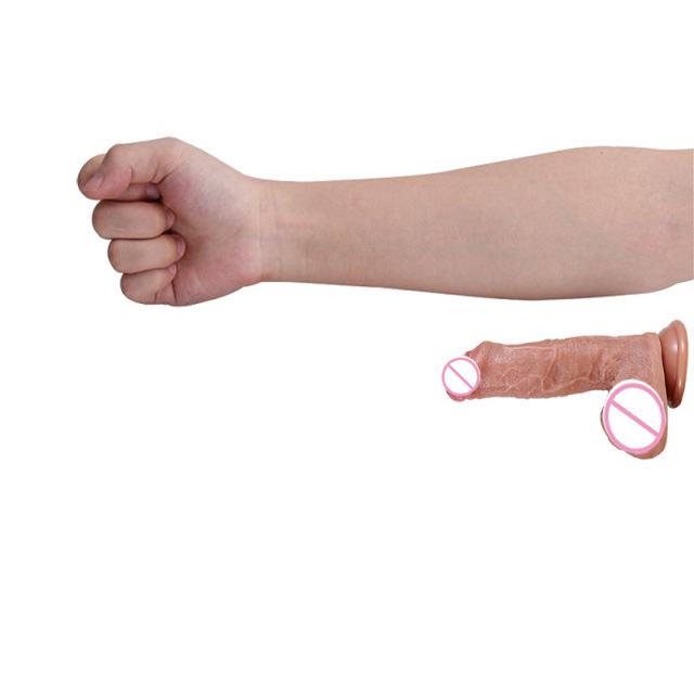 Realistic big meat stick new silicone dildo penis female adult products simulation penis