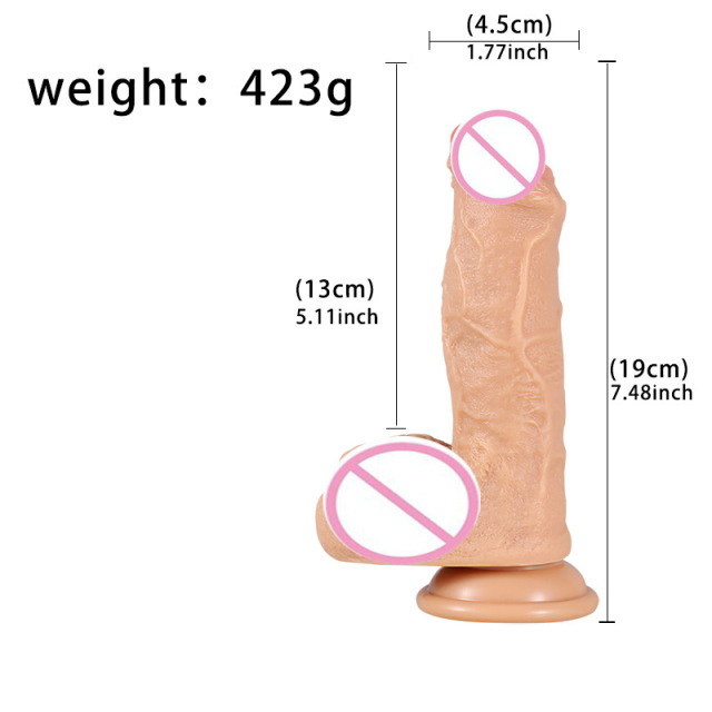 Realistic big meat stick new silicone dildo penis female adult products simulation penis