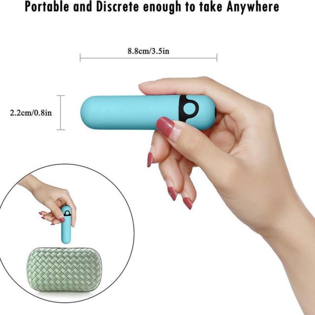 Sub-strong vibration wireless single-jump egg female silent waterproof AV massage stick erotic masturbation products