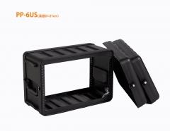 PP Injection Rack Case 6U Depth 8''