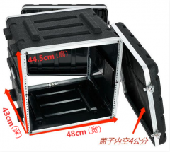 ABS Rack Case 10U Depth 17''