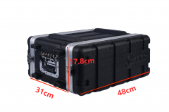 ABS Rack Case 4U Depth 12''