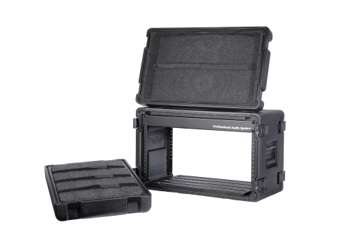 PE Rack case 10" Depth 6U