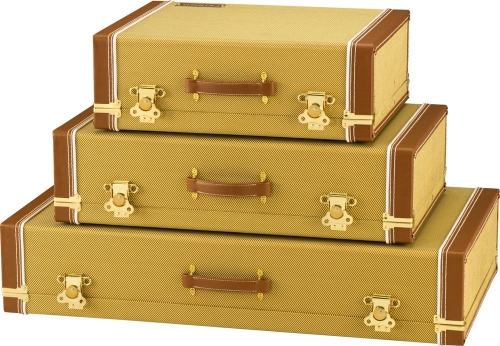 Classic Series Tweed Pedalboard Case - 3 Sizes Available, Plush Interior Padding