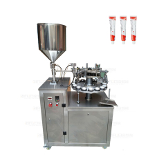 Automatic soft tube filling and sealing machine ultrasonic cosmetic filler sealer manufacturing machinery