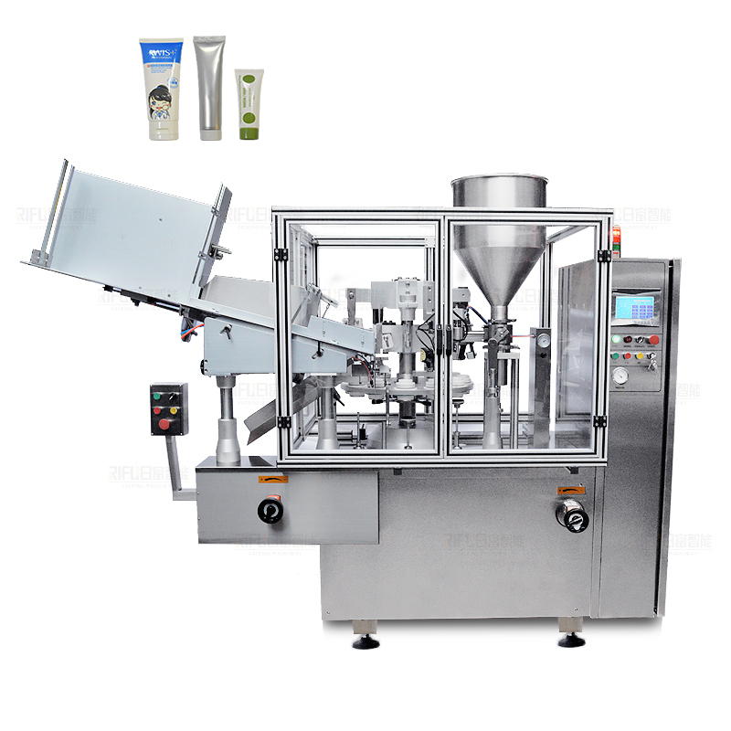 Semi automatic metal aluminium tube filling sealing machine glue chemical cosmetic tube filling sealing machine