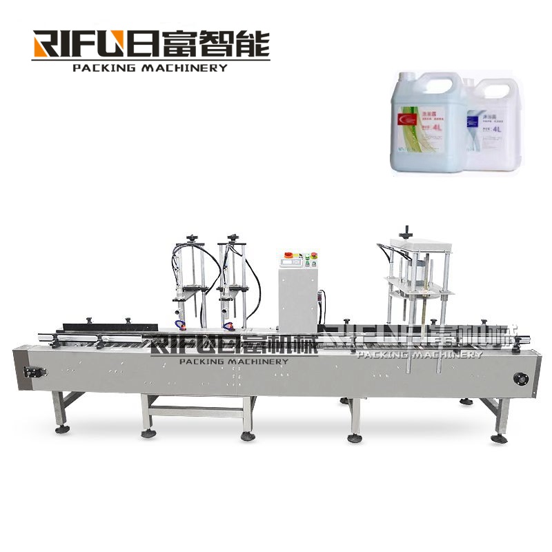 Automatic small bottle liquid filling capping 2 in 1 machine