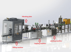 Automatic anti corrosive liquid filling machine